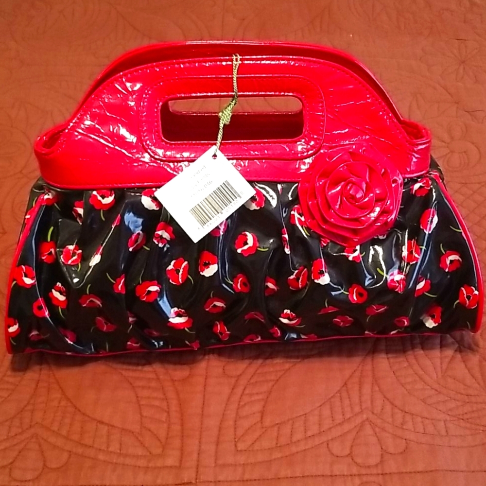 Vera Bradley Got It Handled Purse - Poppy Fields